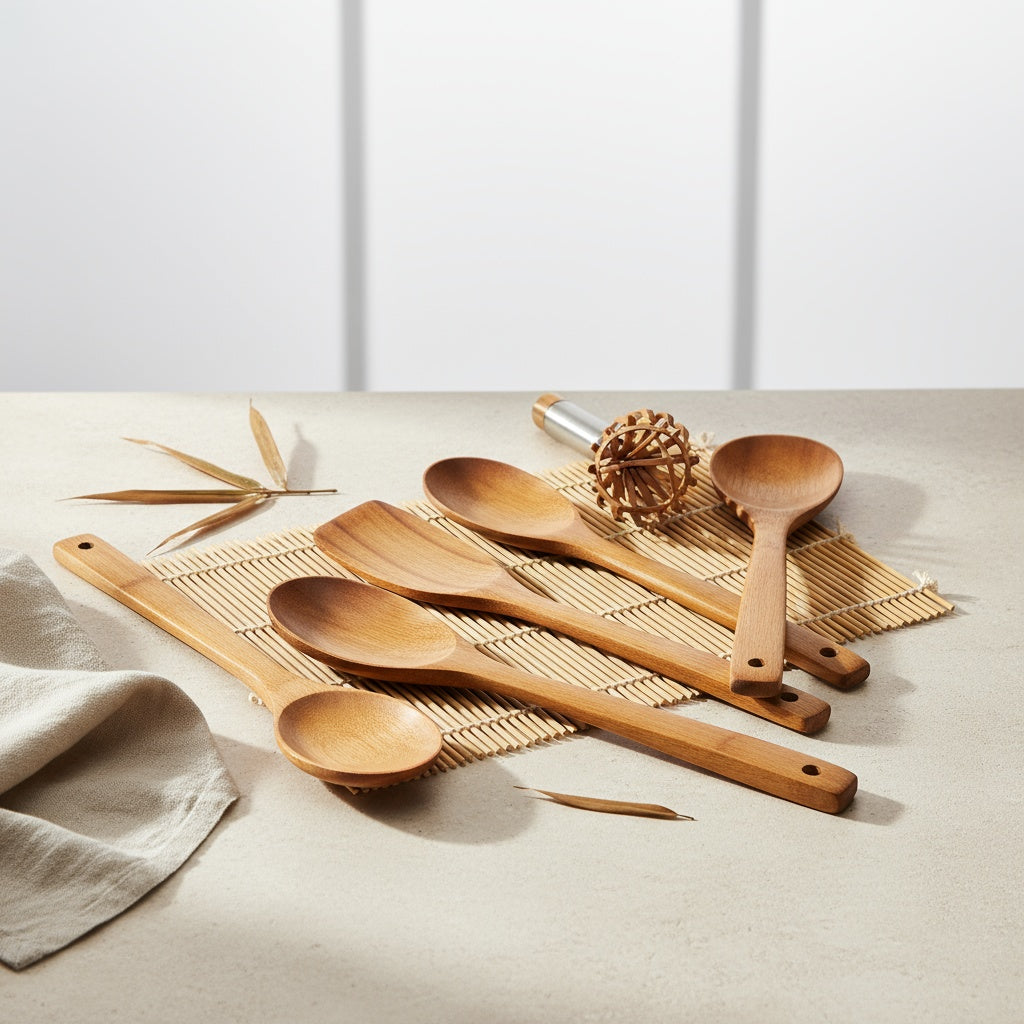 Bamboo Utensil Collection